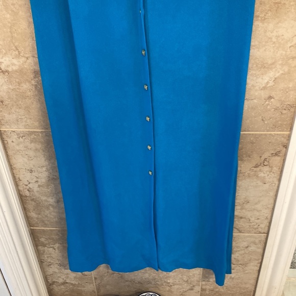 Cynthia Howie for Maggy Boutique Silk button dress - Picture 2 of 8